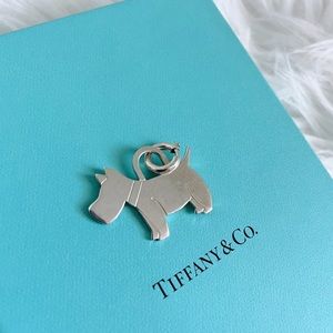 Tiffany & Co Sterling Silver 1 in Scotty Dog Charm